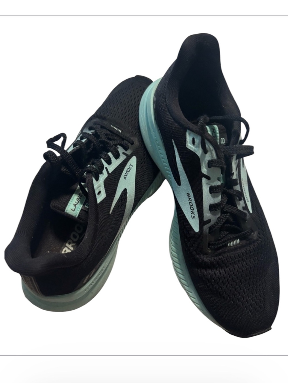 Brooks Launch GTS 8 Women's Black and Teal Running Shoes